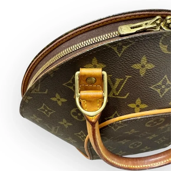 LOUIS VUITTON 1998 Monogram Ellipse Satchel PM - Picture 8 of 16